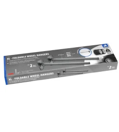 Set 2 ganci porta gomme e cerchioni da parete richiudibili - 15969><noscript><img width=