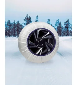 Set 2 pezzi calze da neve in tessuto bianco silenziose, tg m - spt60>Sparco Outlet
