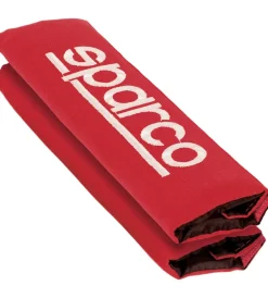 Set 2 pezzi di cuscinetti passacintura spc1204 universali per auto rossi>Sparco Online