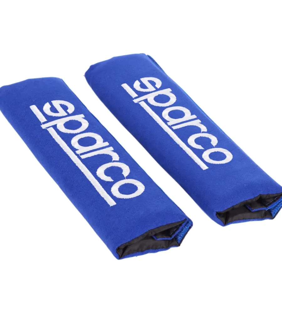 Set 2 pezzi di cuscinetti passacintura universali per auto "spc1204" blu>Sparco Sale