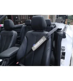 Set 2 pezzi di cuscinetti passacintura spc1204 universali per auto grigi><noscript><img width=