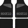 Set 4 pezzi tappeti moquette per auto , colore nero e grigio>Sparco Clearance