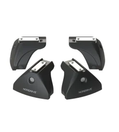 Set 4 piedi a profilo basso per vetture con tetto standard  n20002><noscript><img width=