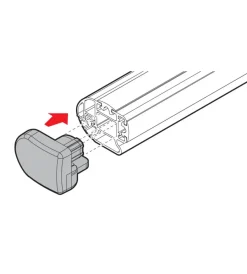 Set 2 tappi apribili per barre kargo-plus  n99964>Nordrive Hot