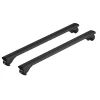 Set completo barre portatutto "evos silenzio black rail" in alluminio m 120 cm - n15090>Nordrive Online