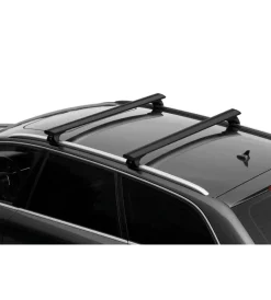 Set completo barre portatutto "evos silenzio black in-rail" in alluminio l 128 cm - n15101>Nordrive Hot