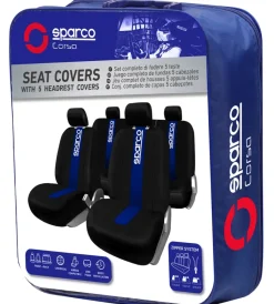 Set completo spc1011 coprisedili blu per auto universali anteriori e posteriori>Sparco Clearance