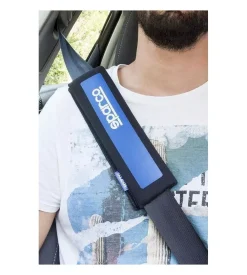 Set coprivolante e passacintura colore nero e blu>Sparco Sale