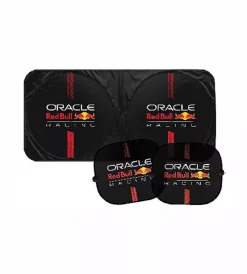 Set parasole e tendine redbull "powerbar"  nero e rosso>Oracle RedBull Racing Sale