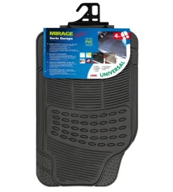 Set tappeti per auto mirage edition 2 serie tappeti universali 4 pezzi - grigio  26907>Lampa Online