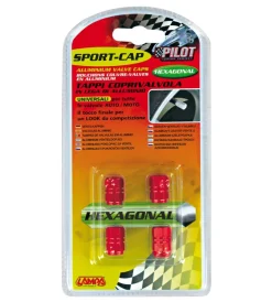 Sport-cap exagon rosso pilot  02505>Lampa Hot