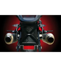 Supporto catarifrangente targa moto  90145><noscript><img width=