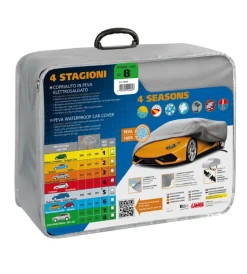 Telo copriauto in peva elettrosaldato 4 stagioni - ag-8 - cm 190x200x510  20462>Lampa Outlet
