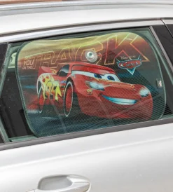 Tendina auto laterale maxi grafica "disney cars" tg 60x40 cm> New