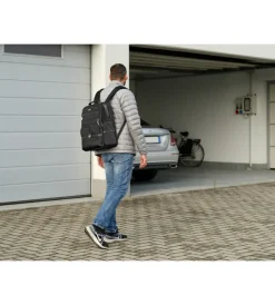 Zaino multifunzione ultraresistente in nylon, 32x45x22 cm - 99413>Lampa Best